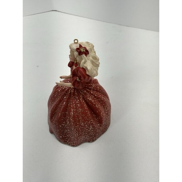 2 Hallmark Barbie Ornaments 2001 Christmas Celebration And 1993 Holiday - Picture 11 of 15